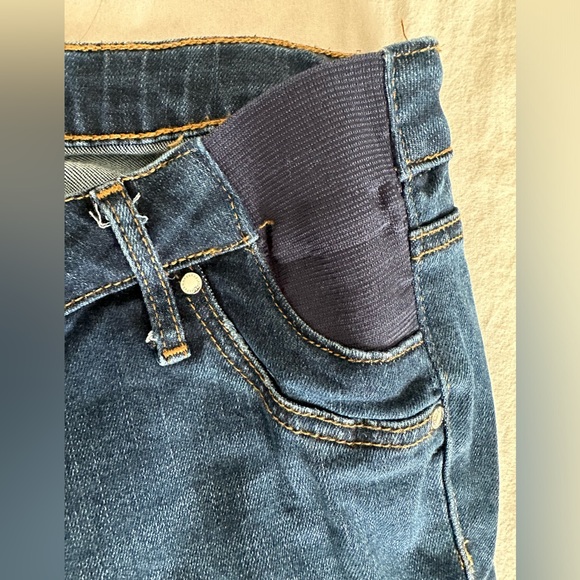 Gap Maternity True Skinny Inset Panel Jeans - Size 10/30r - Picture 4 of 5